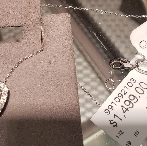 Neil Lane Diamond Pendant with 14kt Chain - Picture 2 of 4